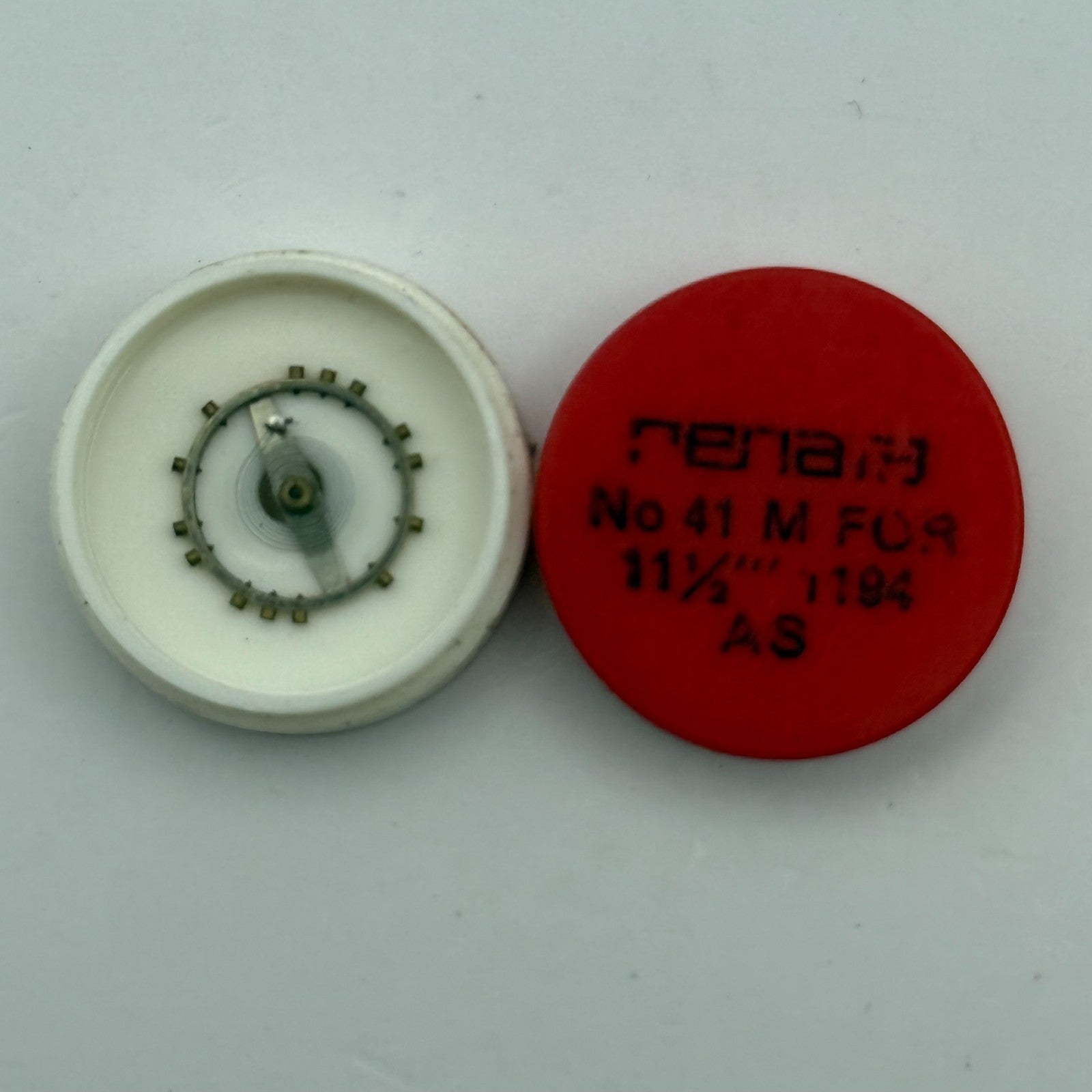 AS 1194 Balance Wheel Complete And Spring 11½’’’ 41 M Watch Movement Parts NOS