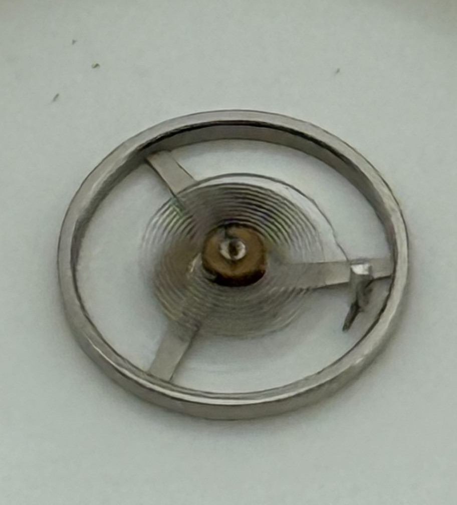 AS 1677 Balance Wheel Complete And Spring Inca 1414 M Watch Movement Parts NOS