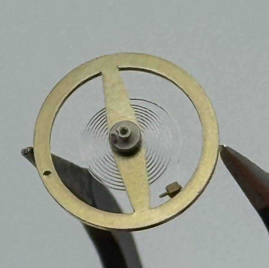 RL RAX 1013 1237 Balance Wheel Complete And Spring 1679 M Watch Movement Parts