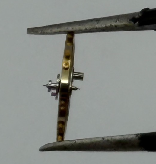 AS 970 Balance Wheel Complete And Spring 8¾''' 27 M Watch Movement Parts NOS