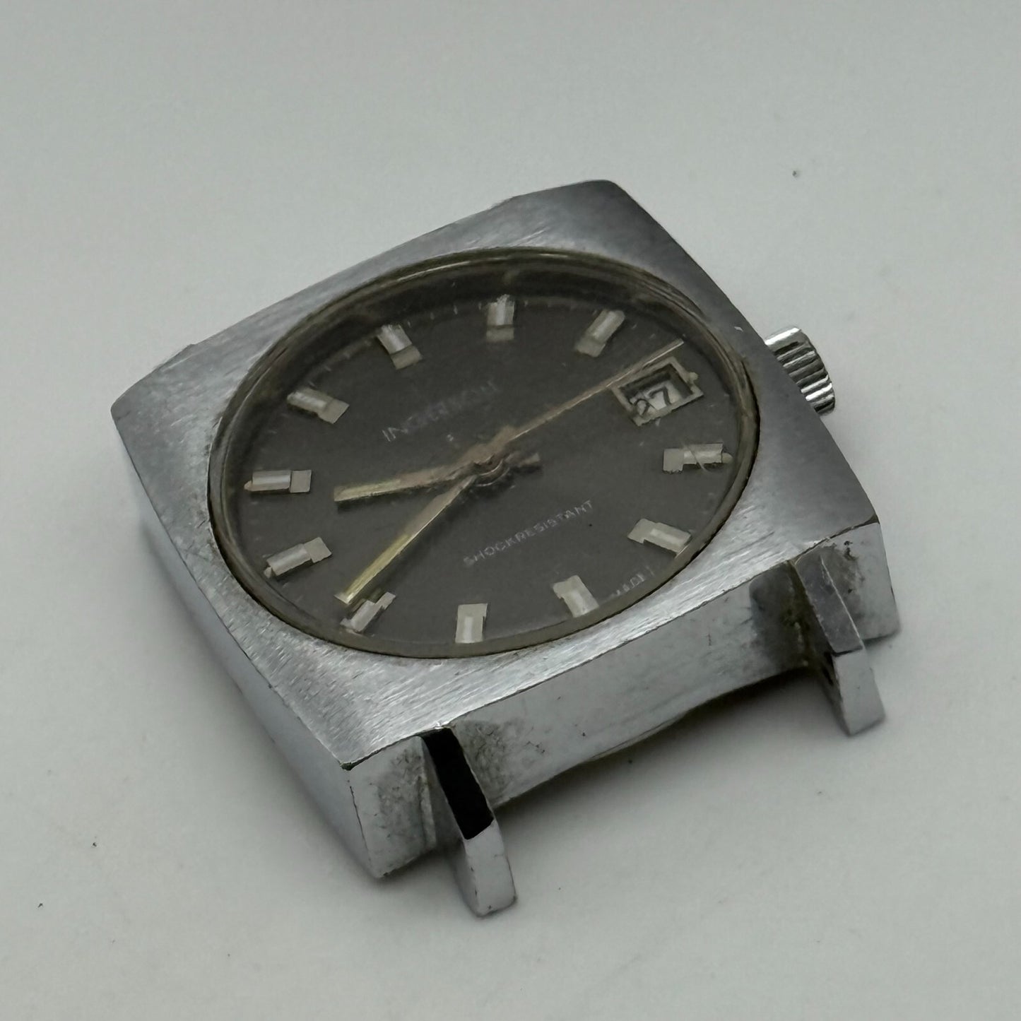 33mm Men’s Vintage Ingersoll Sea Lion Ronda RL 1215-21 Swiss Watch PARTS