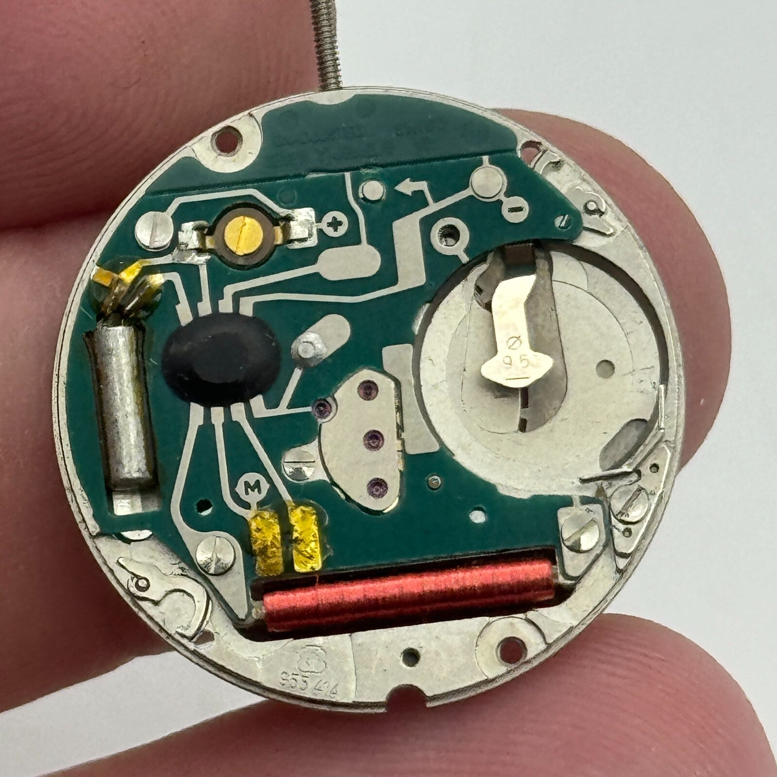 23.8mm ETA 955.414 Swiss 7 Jewels Quartz Watch Movement Vintage UNTESTED PARTS