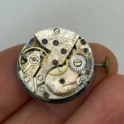 23.6mm Vintage FHF 150 15 Jewels Balance Ok Watch Movement PARTS REPAIR