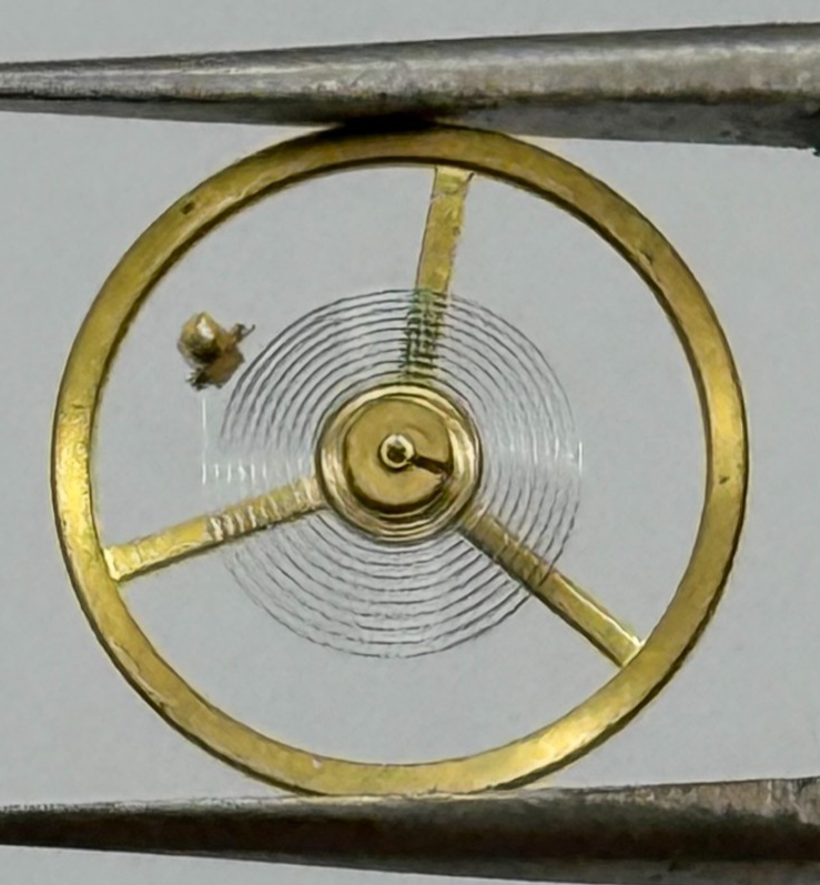 BFG 582/21 Balance Wheel Complete And Spring 13½’’’ 1840 Watch Movement Parts 