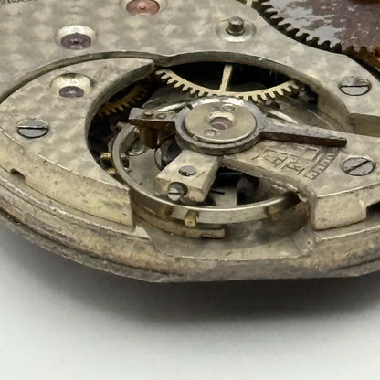 Patent 51482 Watch Movement Manual Wind Vintage Swiss Parts Repair 29.4mm
