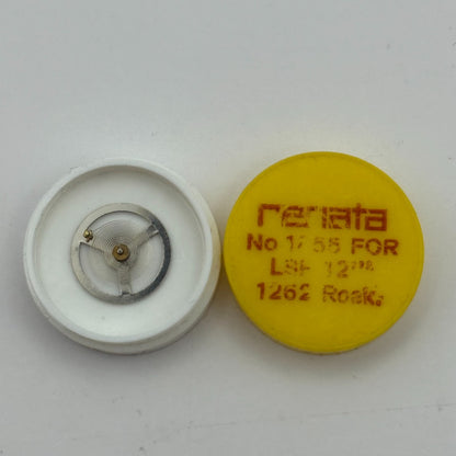 LSH 1262 Balance Wheel Complete And Spring 12’’’ Rosk  1855 Watch Movement Parts