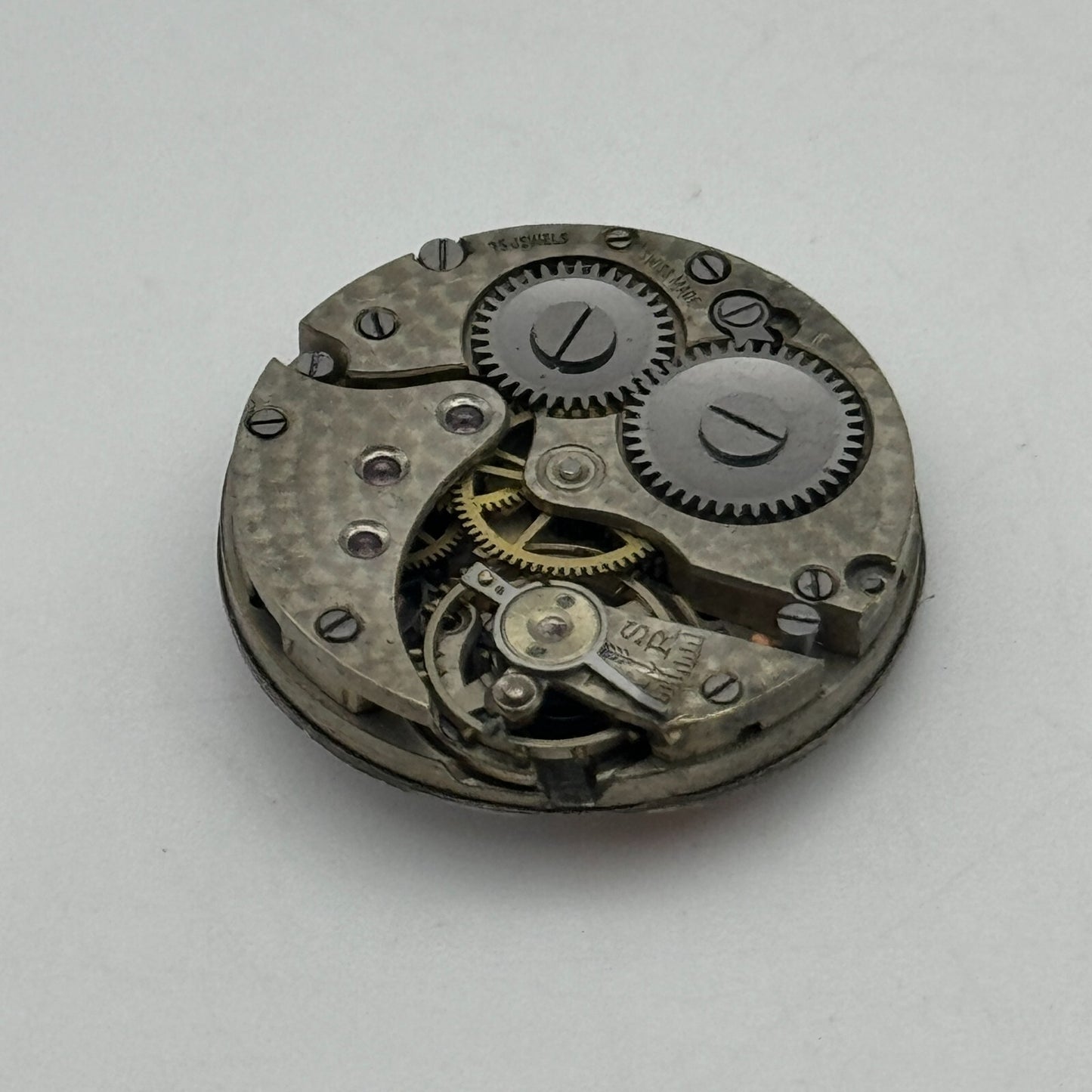 23.6mm 15 Jewels Swiss Porcelain Dial Trench Watch Movement Manual Wind PARTS