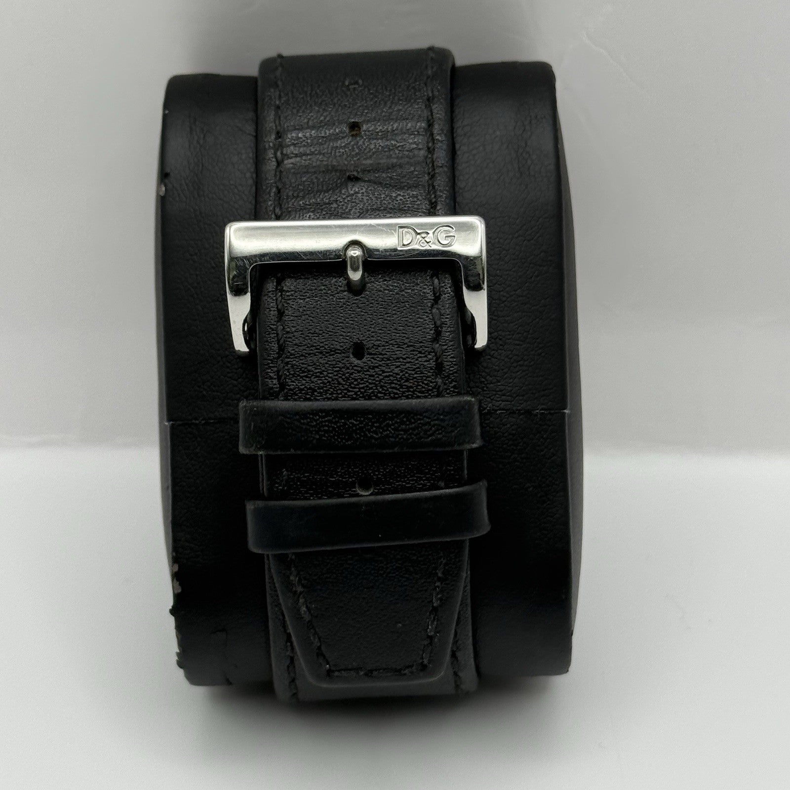 Dolce & Gabbana D&G 40mm Working Quartz Watch Date Display Stainless Steel