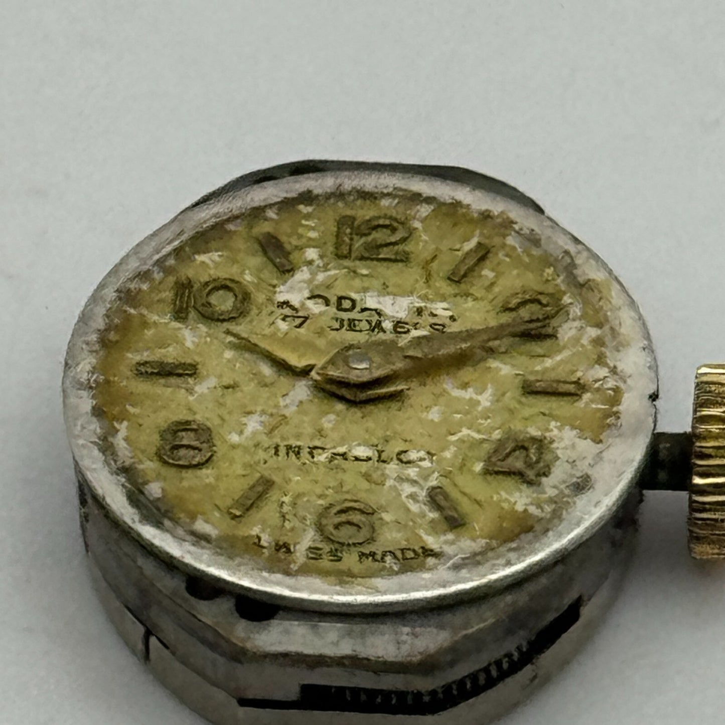 12.9mm Ladies AS 1012 A Schild Manual Wind Watch Movement Swiss Vintage PARTS
