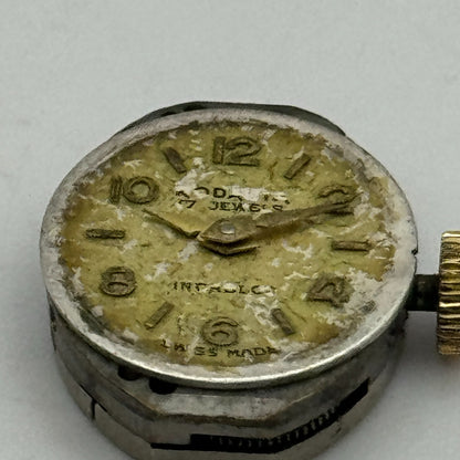 12.9mm Ladies AS 1012 A Schild Manual Wind Watch Movement Swiss Vintage PARTS
