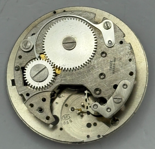 26.2mm Vintage Ferel BFG 866 Swiss Made Manual Wind Watch Movement PARTS REPAIR