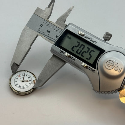 23.6mm Baume B & Co 15 Jewels Trench Watch Movement Manual Wind Swiss PARTS