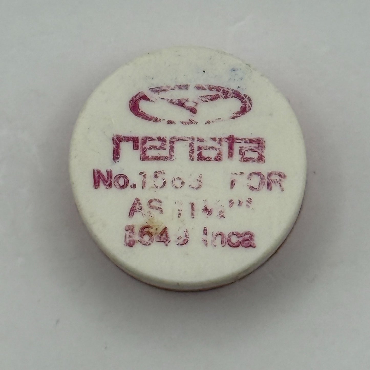 AS 1649 Balance Complete 11 1/2’’’ Inca Renata 1563 Watch Movement Parts Vintage