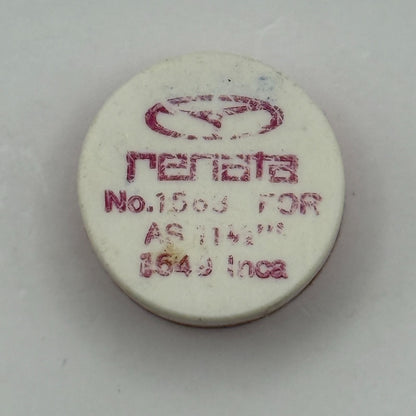 AS 1649 Balance Complete 11 1/2’’’ Inca Renata 1563 Watch Movement Parts Vintage