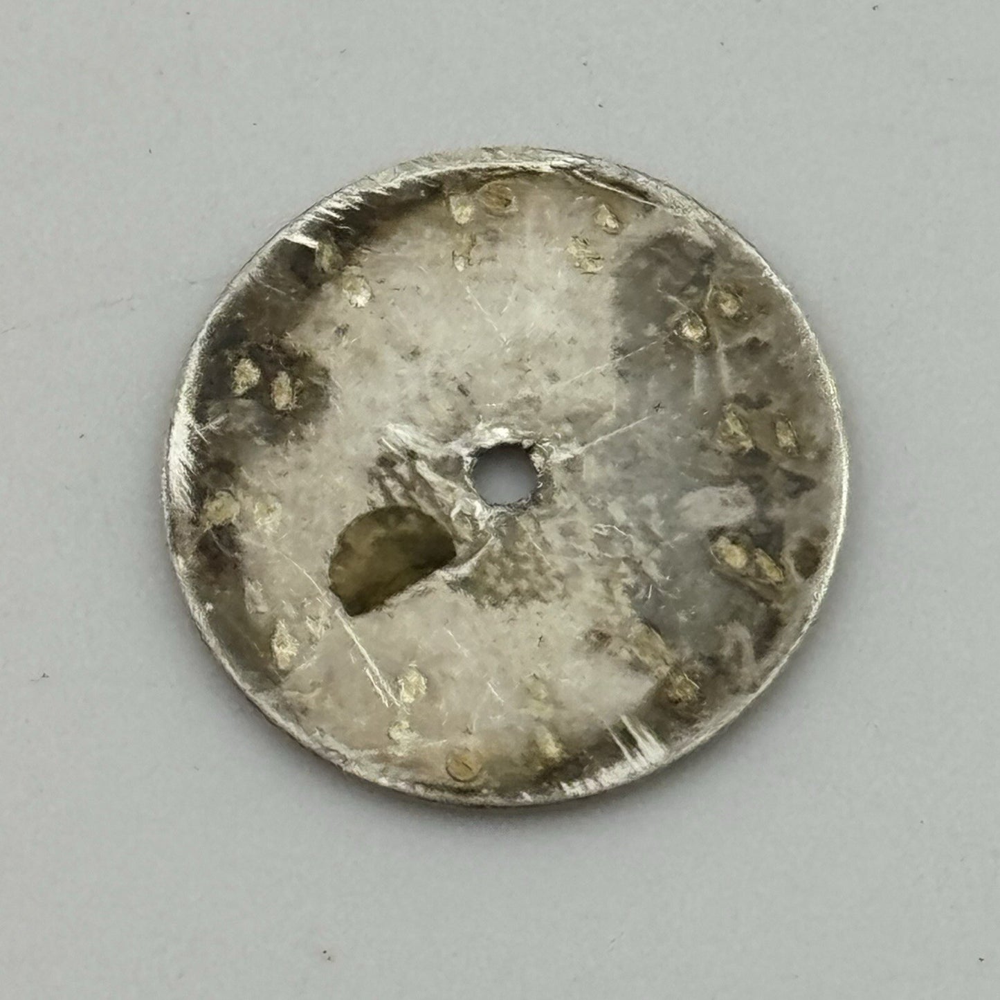 16.4mm Circular Omega De Ville Quartz Ladies Wristwatch Dial Spares Parts Swiss