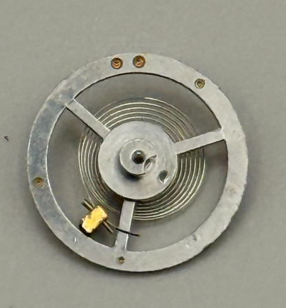 BRAC 180 Balance Wheel Complete And Spring 12’’’ PL Watch Movement Parts NOS