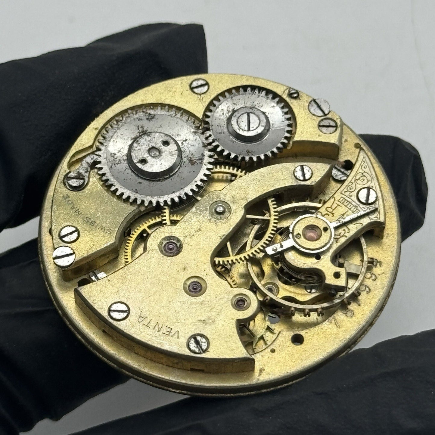 42.6mm Manual Wind High Quality Venta Swiss Made Pocket Watch Movement FOR PARTS