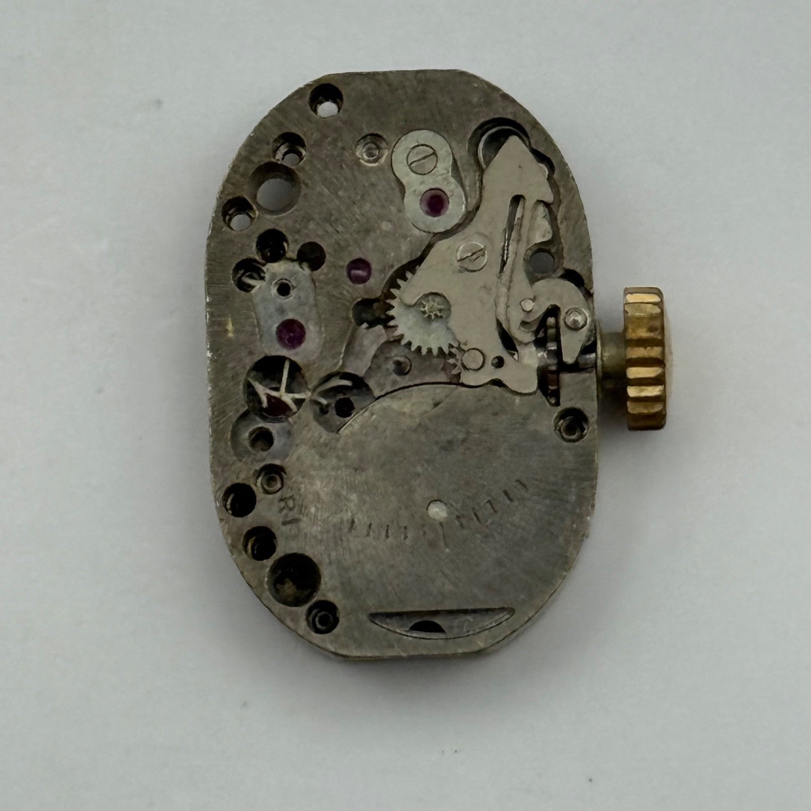 Cal 2350 Bentima Star Watch Movement Manual Wind Vintage Swiss Parts 12.9mm