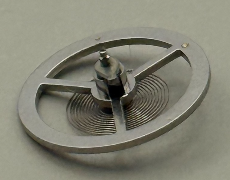 Desa 320 Balance Wheel Complete And Spring 1607 Watch Movement Parts NOS