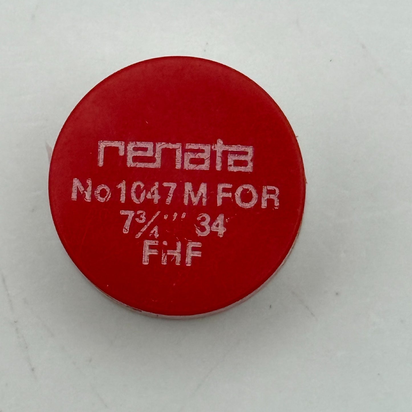 FHF 34 Balance Wheel Complete And Spring 7 3/4''' 1047 M Watch Movement Parts 