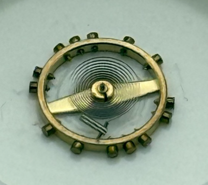 AS 1677 Balance Wheel Complete And Spring Inca 1224 M Watch Movement Parts NOS