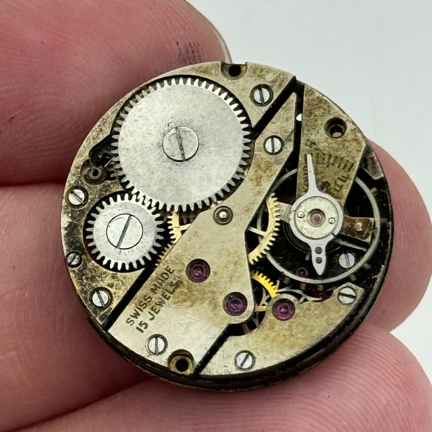 23.6mm Felsa F 294 Manual Wind Watch Movement Swiss Vintage PARTS SPARES