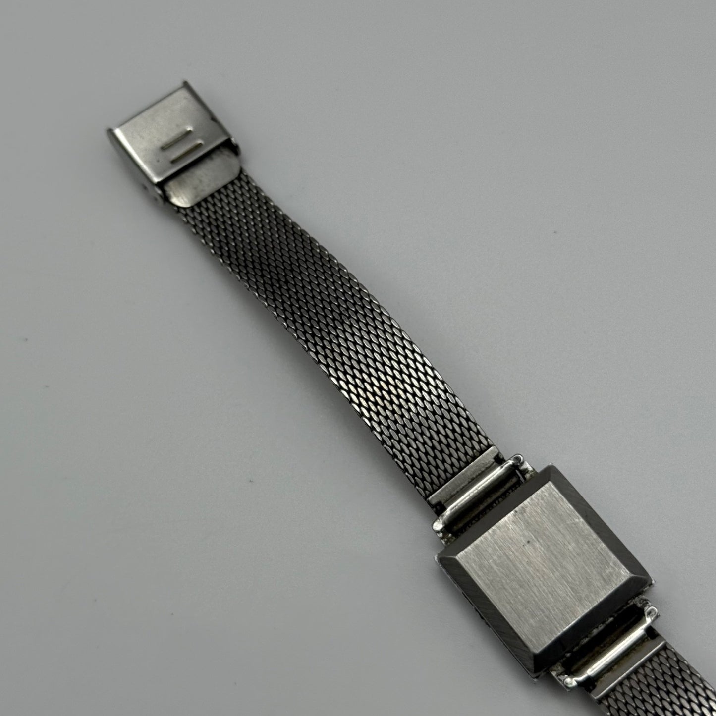 19mm Vintage Second 17 Jewels USSR Soviet Mesh Manual Wind Watch PARTS / REPAIR