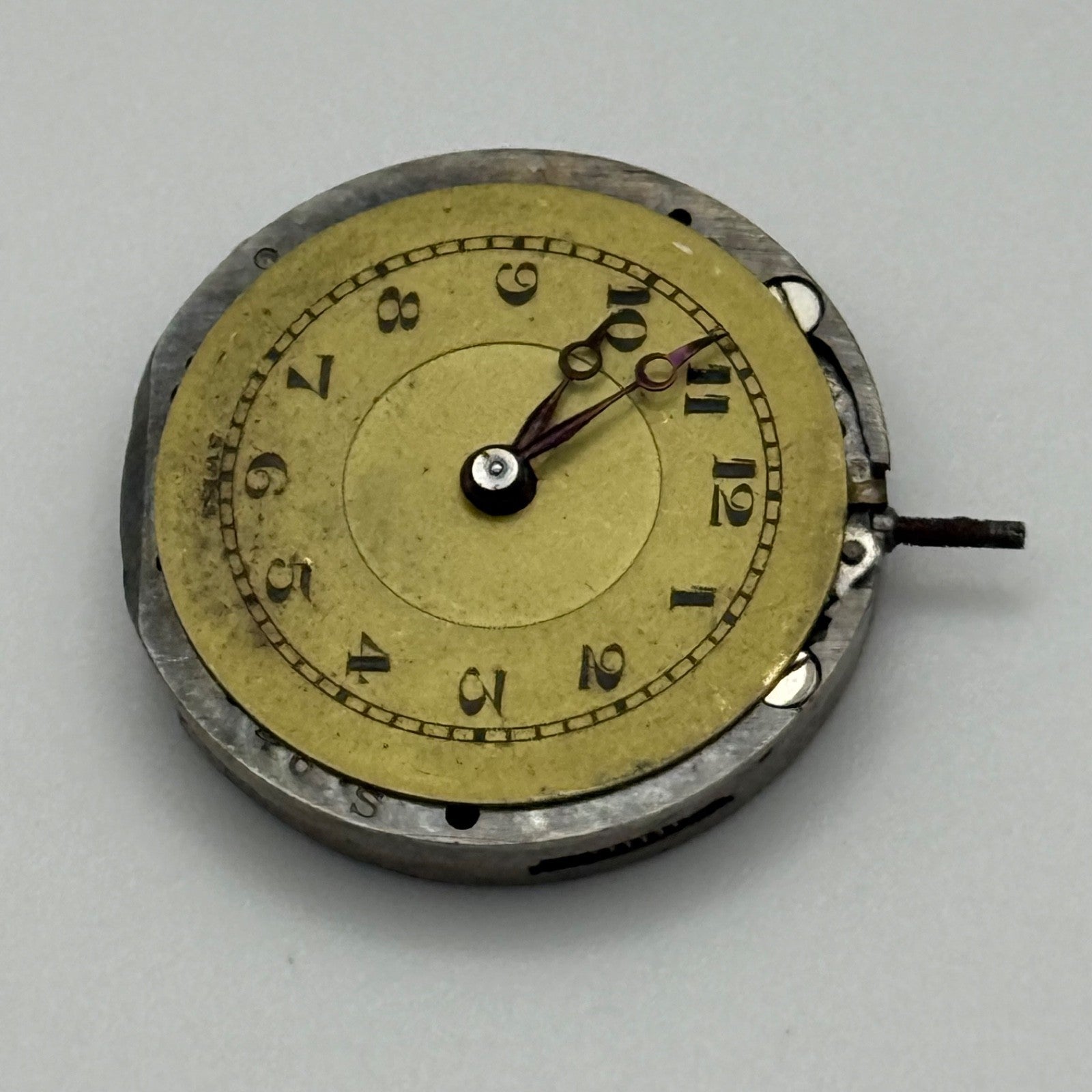 A Lecoultre E Blancpain Fils Watch Movement Manual Wind Vintage Parts 23.6mm