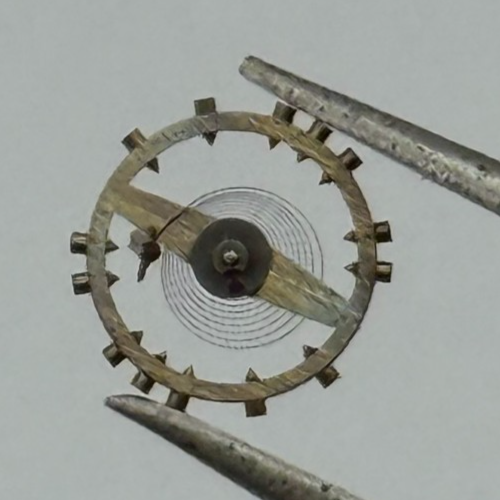 Peseux 140 290 Balance Complete Renata 277 Watch Movement Parts Vintage NOS