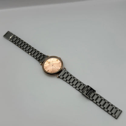 Working Daisy Fuentes Sub Seconds Ladies 33mm Quartz Watch DF145RGGY New Battery