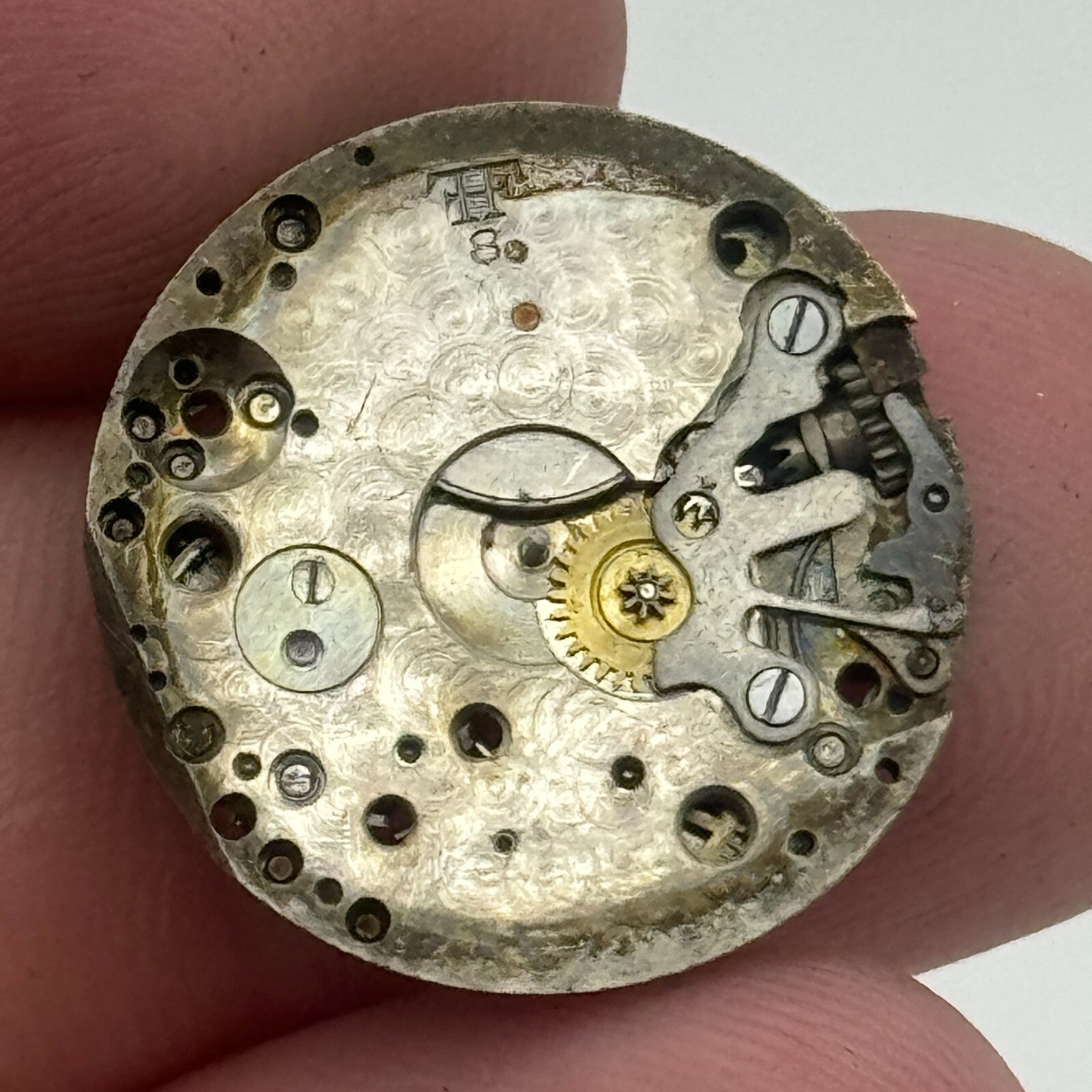 19.7mm Visible Patent 51489 FHF 8 Manual Wind Swiss Watch Movement PARTS SPARES