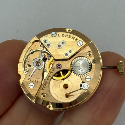 25.4mm Vintage Lorenz Peseux P 336N Manual Wind Watch Movement PARTS REPAIR