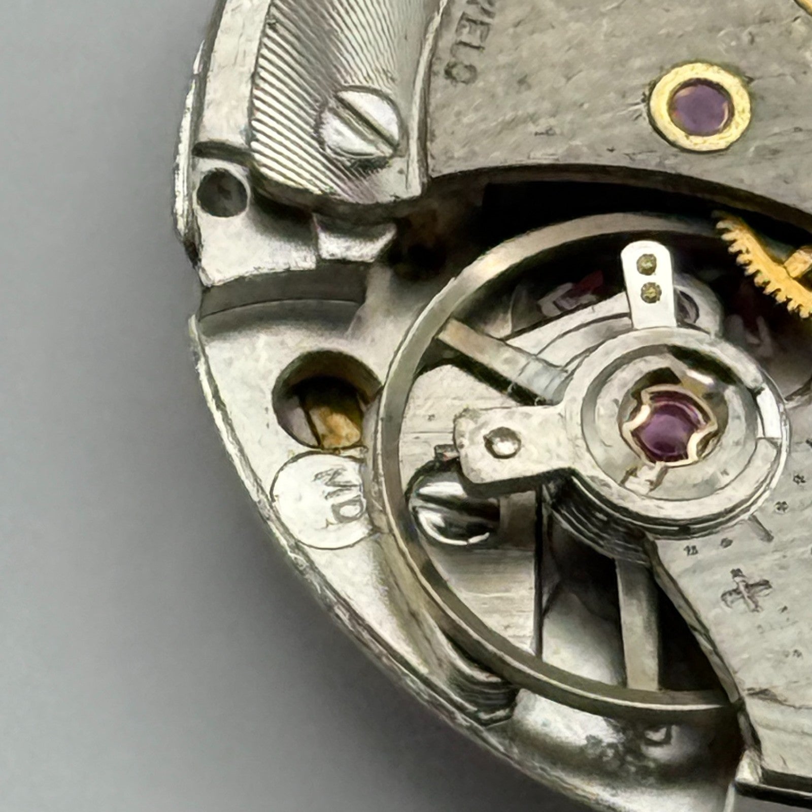 AS 2061 Watch Movement Manual Wind Vintage Swiss 21 Jewels Parts Repair 25.5mm