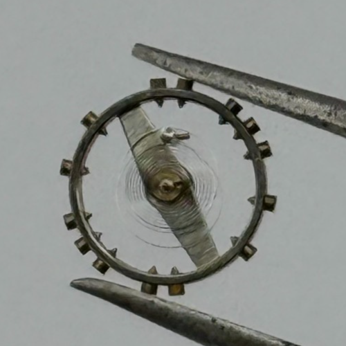 ETA 2485 Balance Wheel Complete And Spring Ord + Inca 1379 Watch Movement Parts