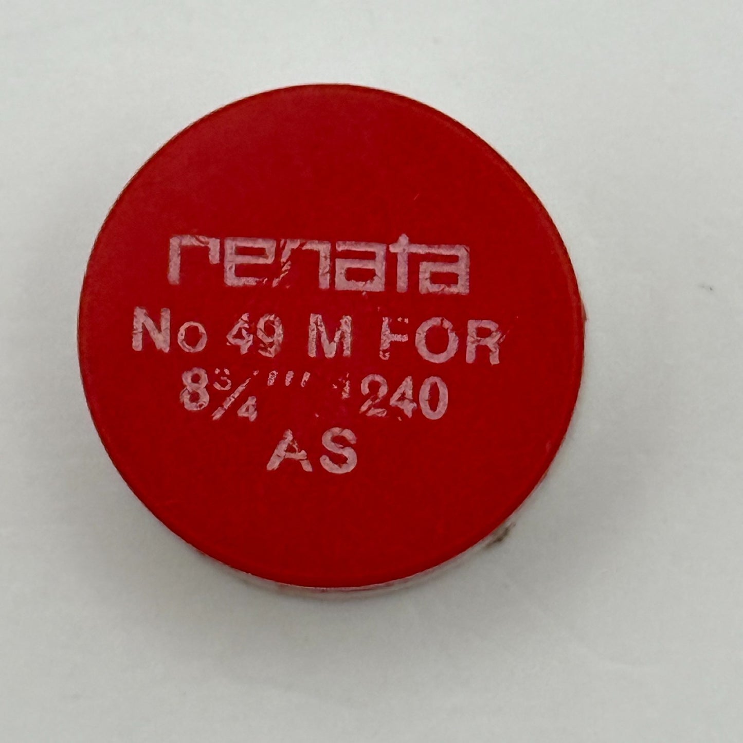 AS 1240 Balance Wheel Complete And Spring 8 3/4’’’ 49 M Watch Movement Parts NOS