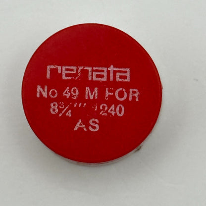 AS 1240 Balance Wheel Complete And Spring 8 3/4’’’ 49 M Watch Movement Parts NOS