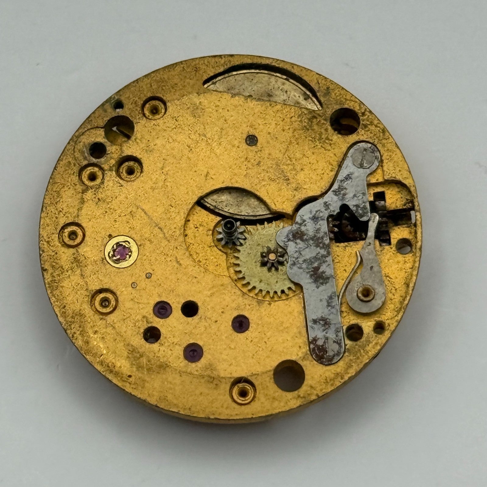 Smiths De Luxe 60464e Cal 85 Watch Movement Manual Wind Vintage Parts 26.9mm