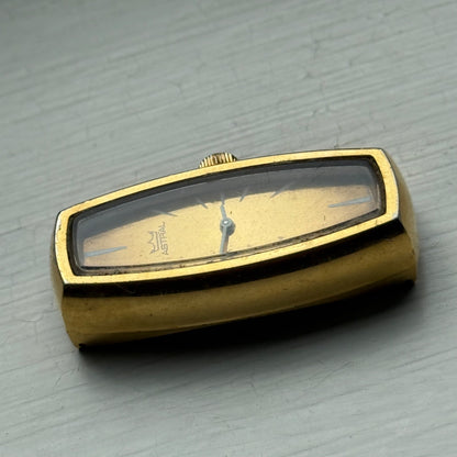 20mm Vintage Astral Rectangle Ronda RL 5101 Manual Wind Watch PARTS / REPAIR