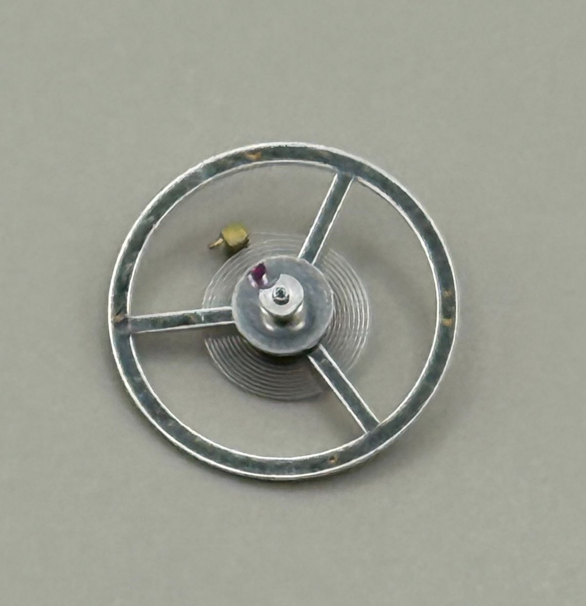 BFG Balance Wheel Complete And Spring PL 1691 Watch Movement Parts NOS