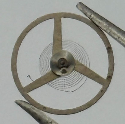 Felsa 4120 4125 Balance Complete Inca Renata 1437 M Watch Movement Parts Vintage