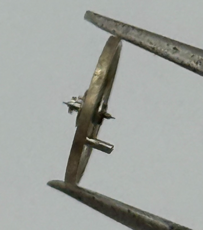 FEF 370 Balance Wheel Complete And Spring Inca Renata 1169 Watch Movement Parts 