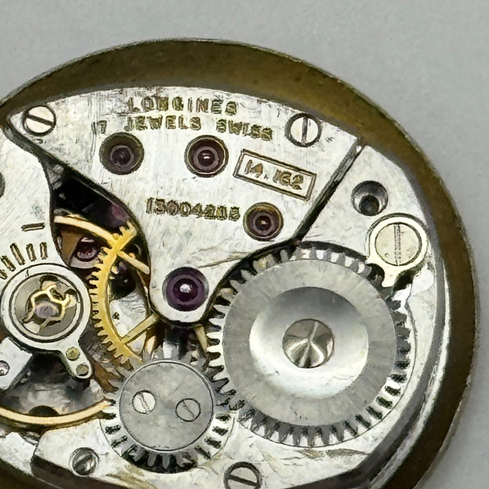 14.1mm Ladies Longines Cal 14.162 Manual Wind Watch Movement Swiss Vintage PARTS