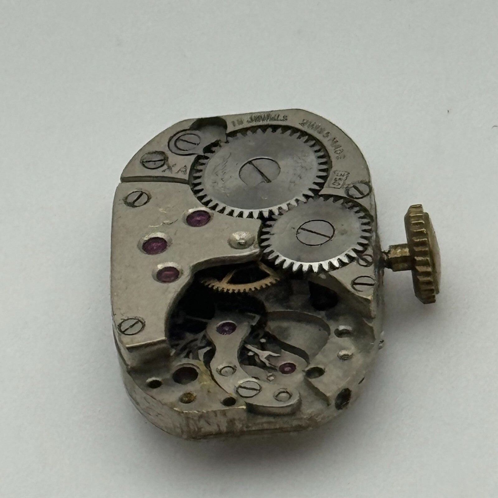 12.7mm Ladies Peseux P 120 Manual Wind 15 Jewels Watch Movement Swiss PARTS