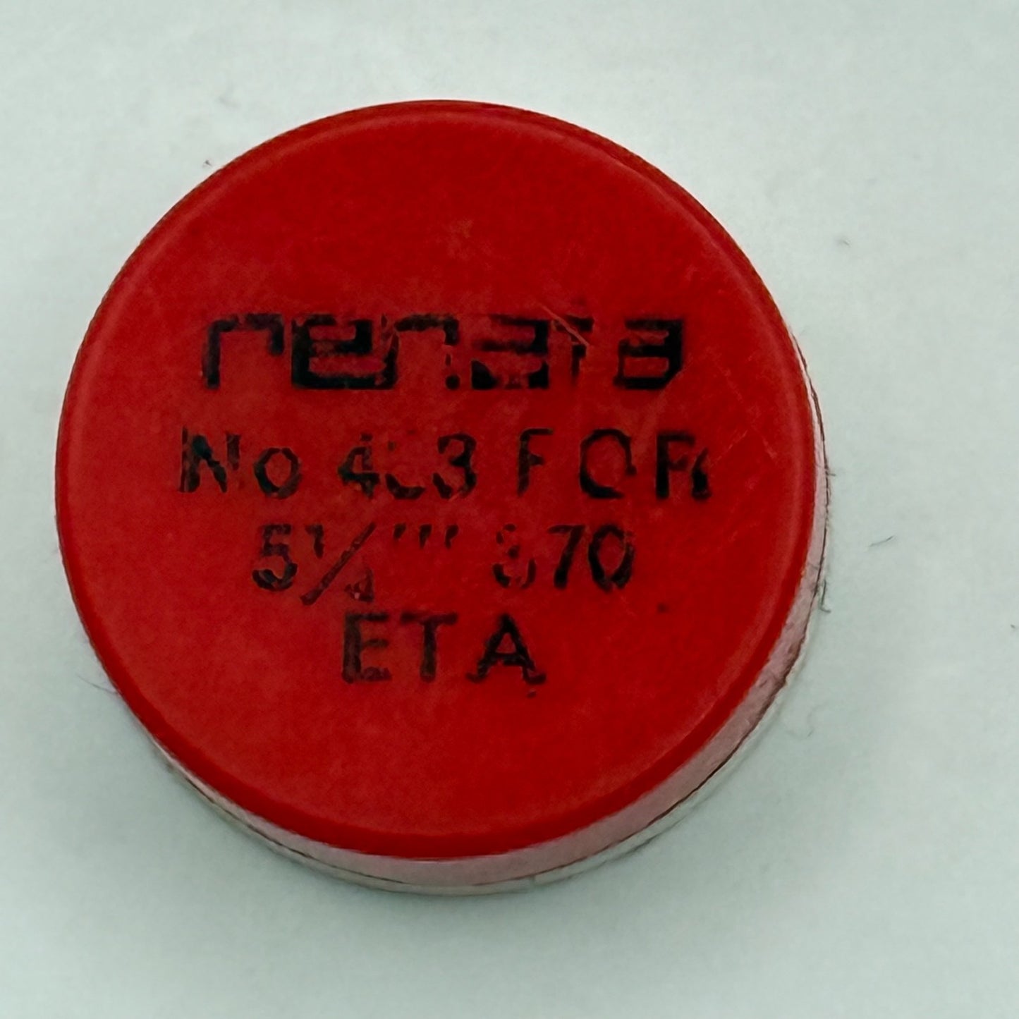 ETA 370 Balance Wheel Complete And Spring 5 1/4’’’ Watch Movement Parts 