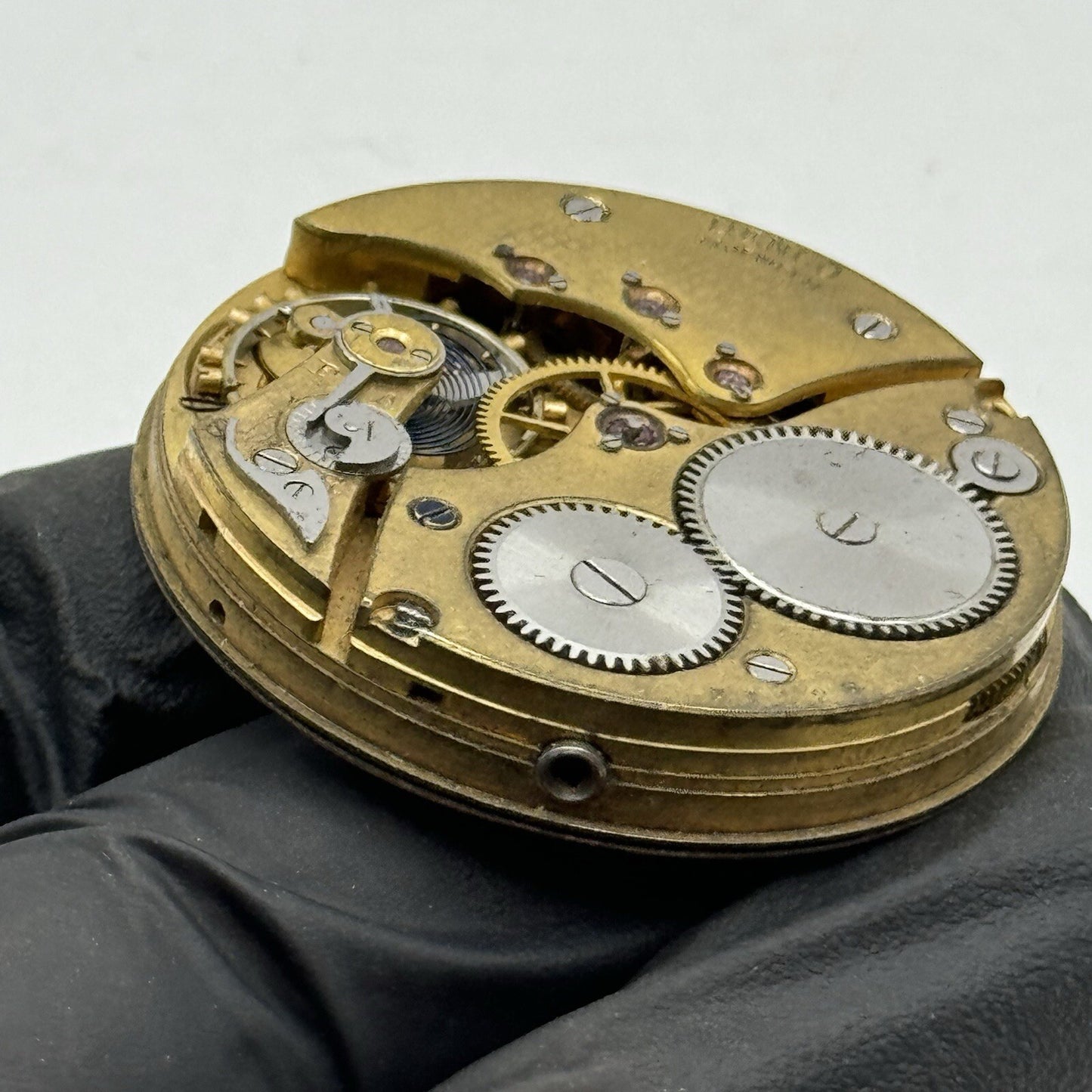 42.9mm Manual Wind Denco Higher Grade Pocket Watch Movement FOR PARTS Restore