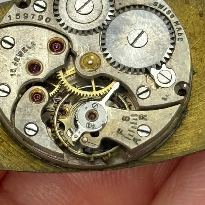 18.5mm Vintage Cyma Tavannes 836 Swiss Manual Wind Watch Movement PARTS REPAIR