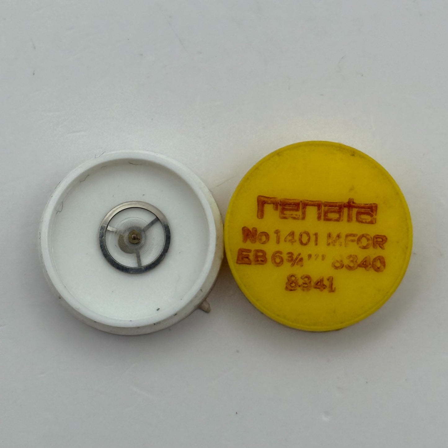 EB 8340 8341 Balance Wheel Complete And Spring 6¾’’’ Inca 1401 M Watch Movement