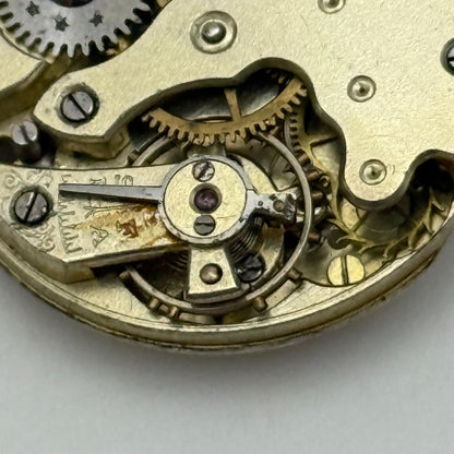 24.3mm Rolex Rebberg Depose 7 Jewels Vintage Antique Watch Movement PARTS REPAIR