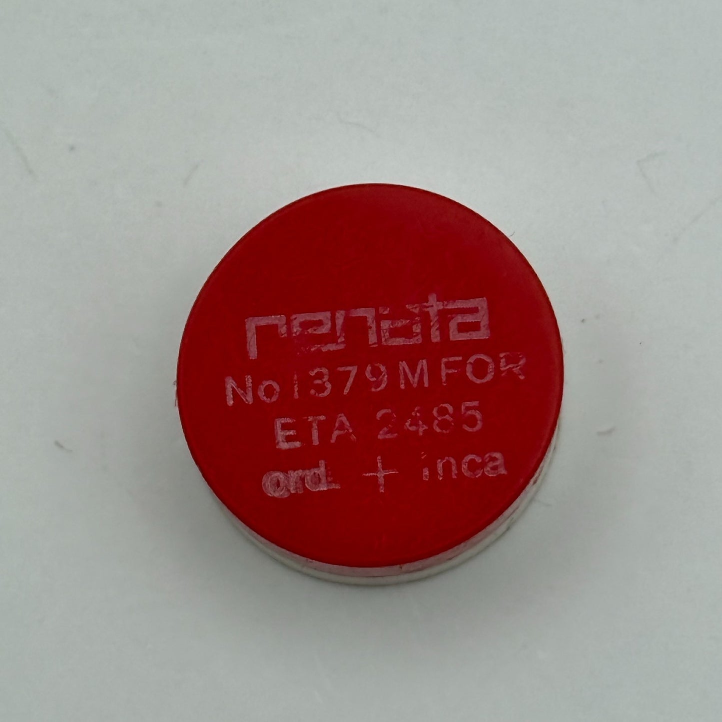 ETA 2485 Balance Complete Ord + Inca Renata 1379 M Watch Movement Parts DAMAGED