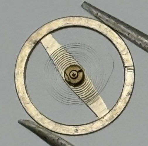 BFG 910 DGT Balance Wheel Complete And Spring 827 Renata Watch Movement Parts